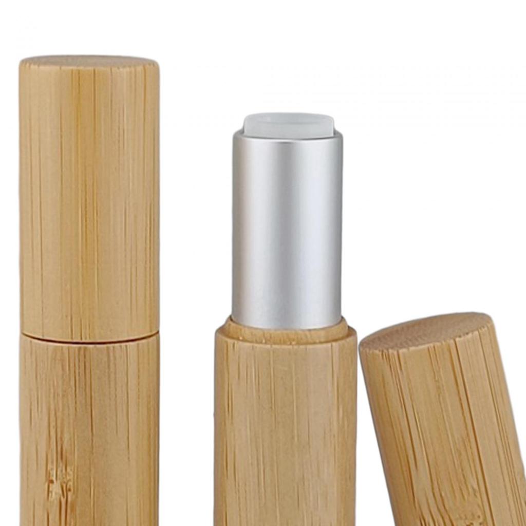 Sleek Lipstick Container Set for DIY Lip Balm And Gloss - Travel-Friendly