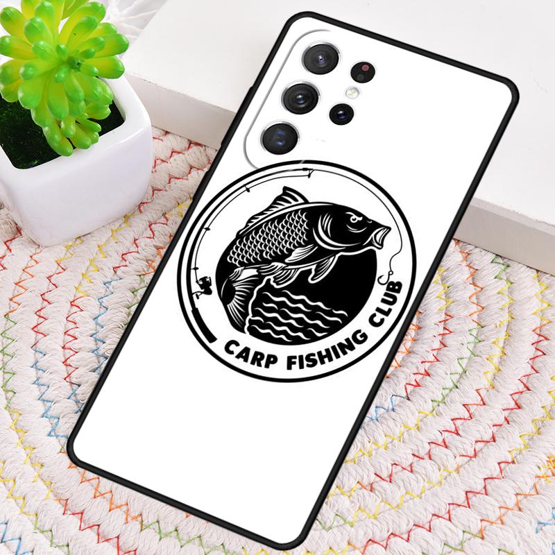 Carp Fishing Phone Case for Samsung Galaxy Note 10 Pro S26 Ultra S23 S24 FE S25 S21 S22 PLUS Shockproof Cove