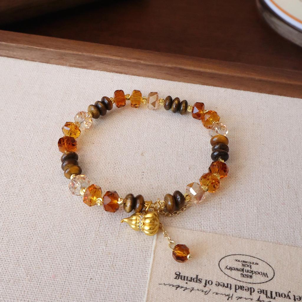 Natural Tiger'S Eye Stone Bracelet, Agate Crystal Bracelet. Fashion Women Daily Jewelry Lucky Gift