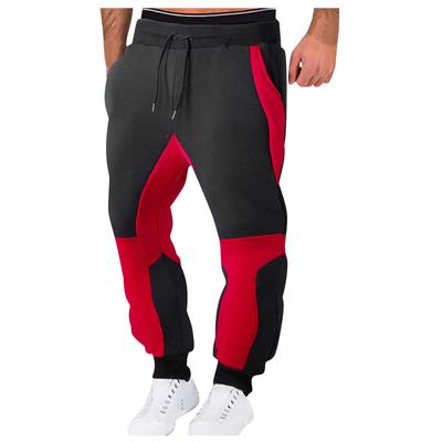 (SU)Mode Herren Sport Farbe Verband beiläufige lose Jogginghose Kordelzug Hose
