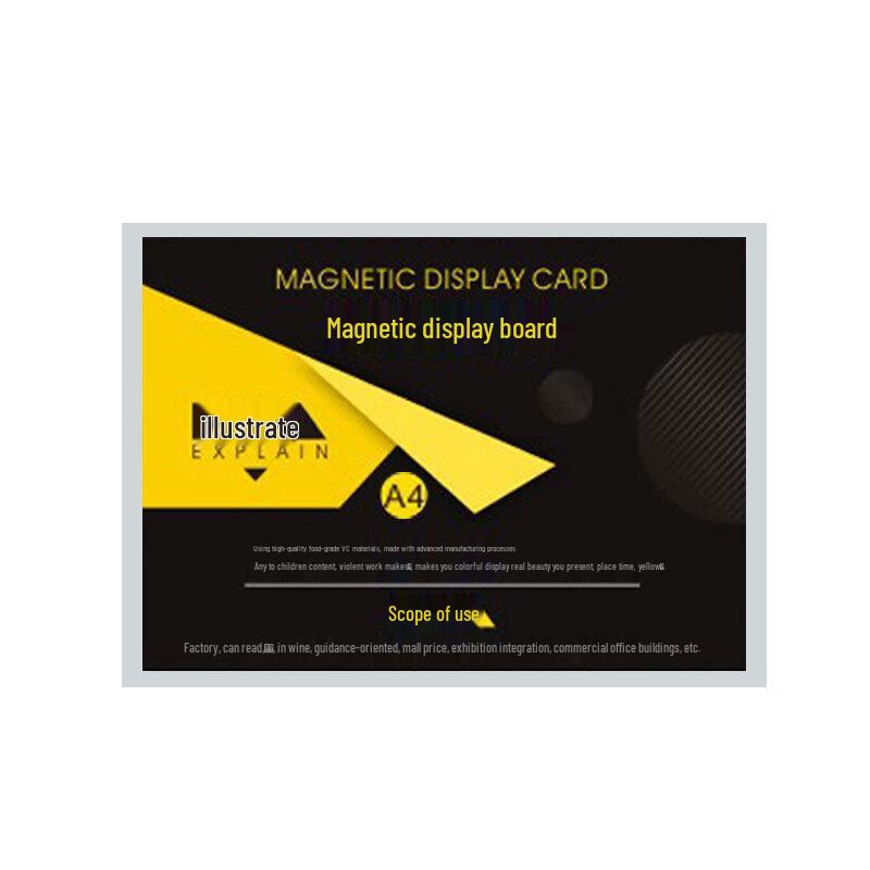 Beifute JXA0081 A4 Magnetic PVC Business License Display Frame