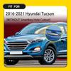 Door Exterior Cover Handle Trims Left Right For 2016- Hyundai Tucson Chrome