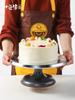 Zhaoran 10-inch Aluminum Cake Decorating Turntable Set