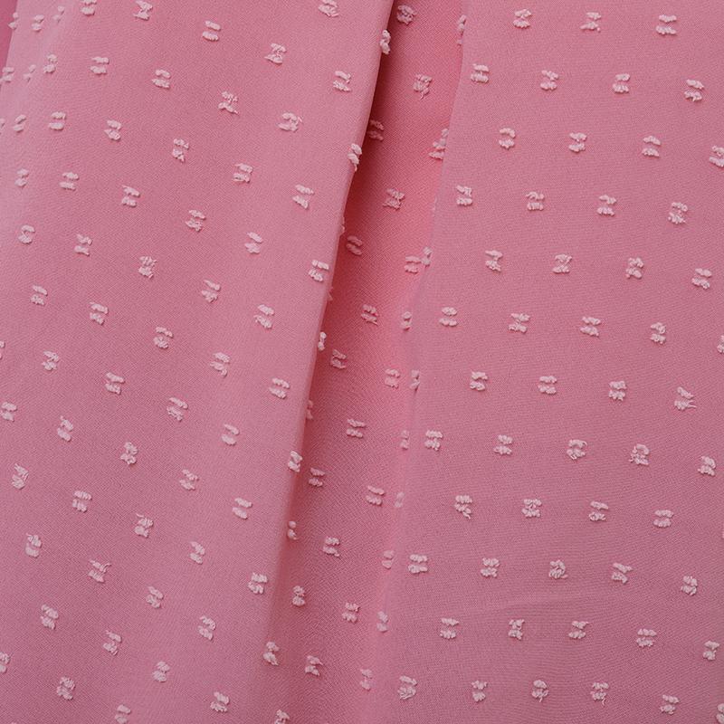 VONDA Women Casual V Neck 3/4 Sleeve Texture Lace Patchwork Blouse