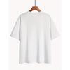 Damesbloemenprint T-shirt Ronde Hals Korte Mouw Casual Dagelijks Topje Lente Zomer Lichtgewicht Ademend