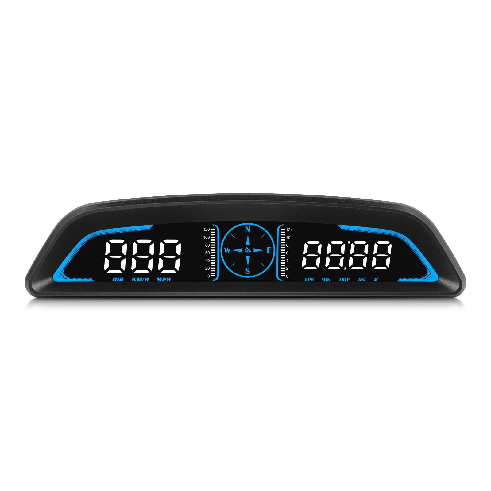 

G3 GPS HUD Автомобильный спидометр Проекционный дисплей Автомобильный умный цифровой измеритель Электронные аксессуары для всех автомобилей с напоминанием о тревоге