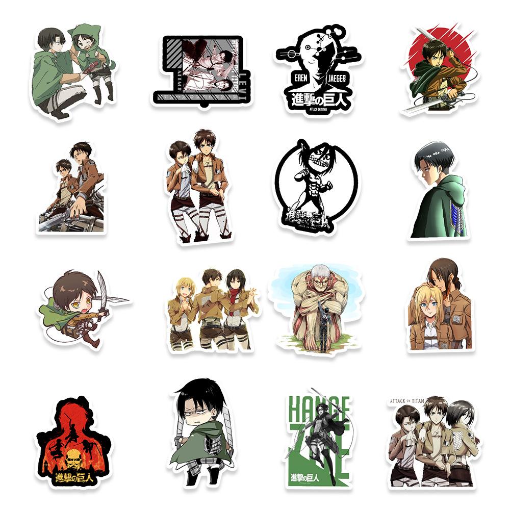 50 Cartoon Stickers Car Computer Suitcase Laptop Decoration Stickers Hand Account Graffiti