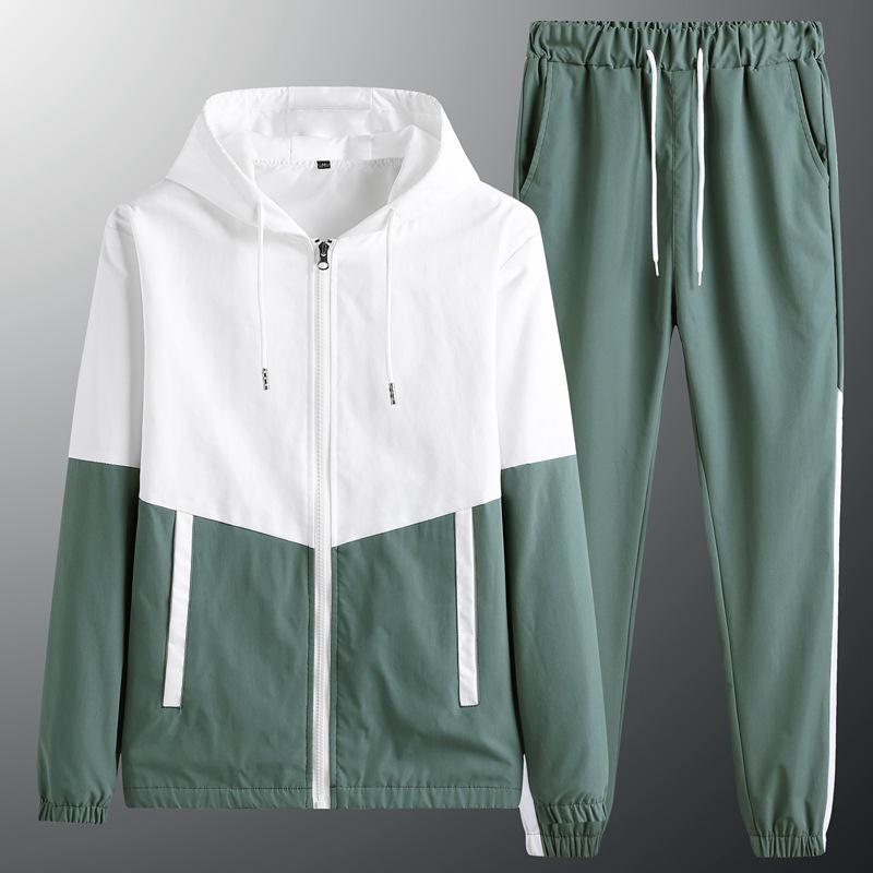 Men s 2026 Autumn Casual Jacket & Sports Set - Youth Trendy Fashion XXL