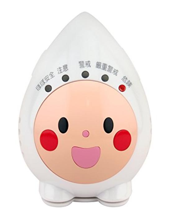 

Design Factory by the Japan Weather Talking Heat Stroke Meter cold index and [Supervised Association] (with temperature/hygrometer) белый