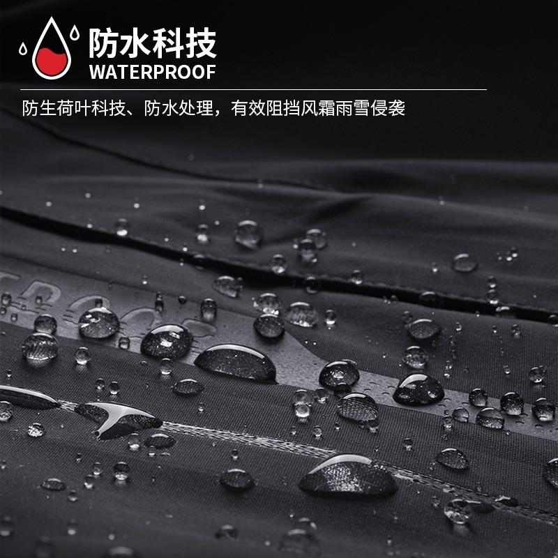 Outdoor Jacket Men's Three-in-one Waterproof and Windbreaker Removable Thickened Autumn and Winter Mountaineering Jacket Women