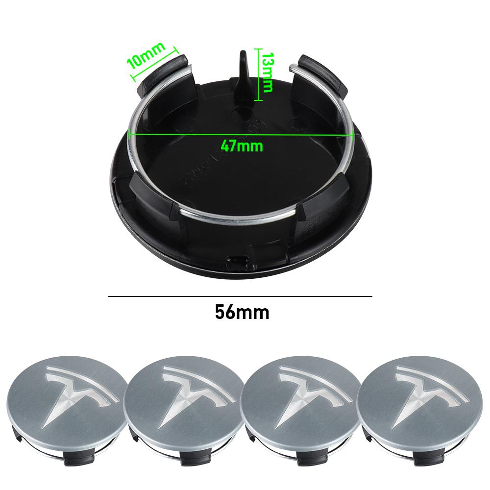 ZFX1 56mm 180mm Car Wheel Center Hub Cap Sticker Logo Cover Accessories For Tesla Model 3 Model Y Model S Model X Cybertruck Coil WYE