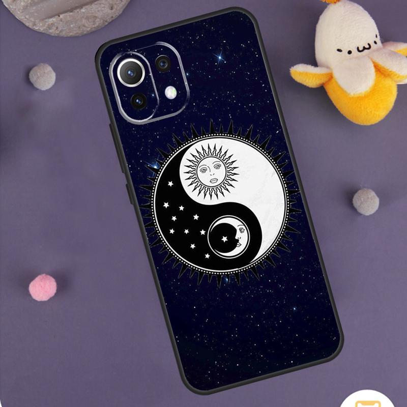 SUN AND MOON Mystic Zodiac Case For Xiaomi 14 15 Ultra 13T 14T 15T 17 Pro Max POCO F5 F6 F7 X5 X6 X7 Pro F8 Ultra Cover