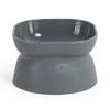 Elevated Cat Dog Food Bowl Dual Purpose Anti Vomit Anti Choke Feeder With Whisker Stress Free Design Plastic Pet Feeding Dishes