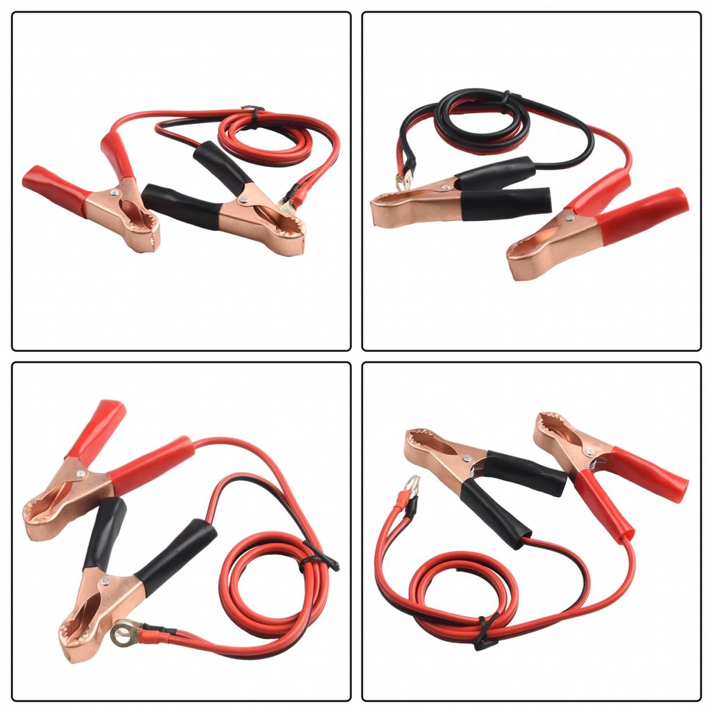 2x Car 50AMP Battery Inverter Wire Power Transfer Cable Clip 0. 25 In