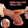 Diameter 5cm Super Coarse Simulation Removable Leather Dildo Suction Insert Penis Female Masturbator Penis Sex Toys