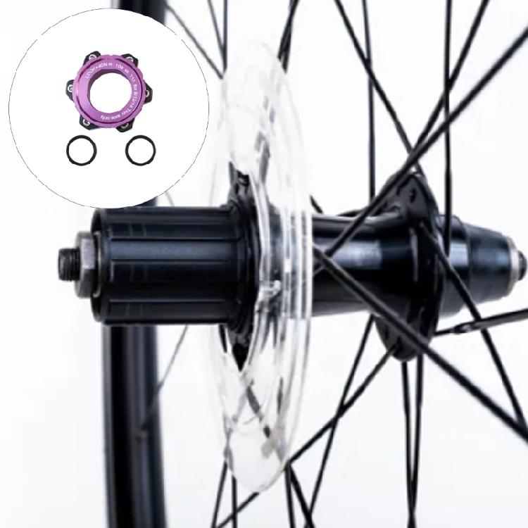Center Lock Hub Boosts Adapter Bike Hub Conversion Adapter Front Rear Bicycles Boosts Hub Conversion Adapter Enduring