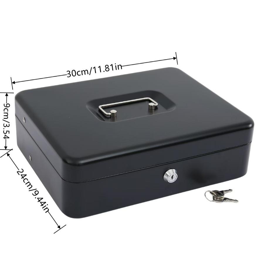 Strictly Selected Mechanical Key Cashier Box 30S Ticket Clip Box Anti-theft Portable Cash Box, Household Small Fuse Box