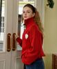 PIGMENT Holly Heart Zip-Up Knit (Zycd251005)