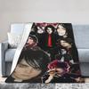 G-Gerard Way MCR Soft Blanket  Novelty Travel Office Throw Blanket Couch Chair Flannel Bedspread Sofa Bed Cover