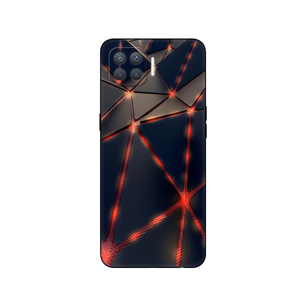 For Oppo Reno4 Lite Case Silicon Phone Case On Oppo F17 Pro Back Cover  Reno 4 Lite 6.43" Black Tpu Case Pink Anime Space Car