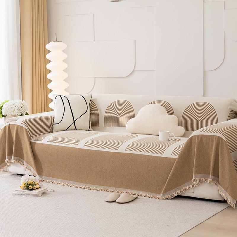 Sofa Towel New Sofa Cover High-Grade Four Seasons Universal Sofa Cover Cloth All-Inclusive Sofa Cover