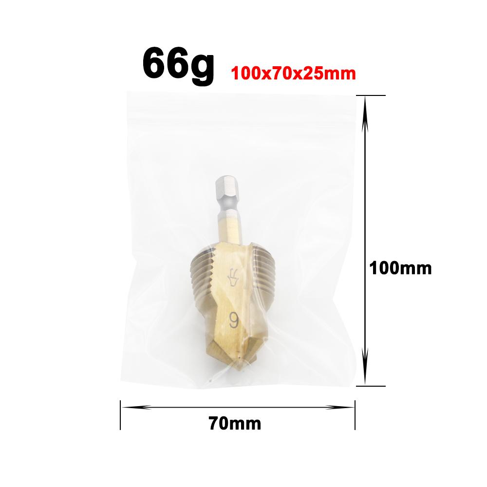 4/6 point hexagonal handle tapping lifting drill bit three blade step drilling water electrician PPR water pipe drilling tool