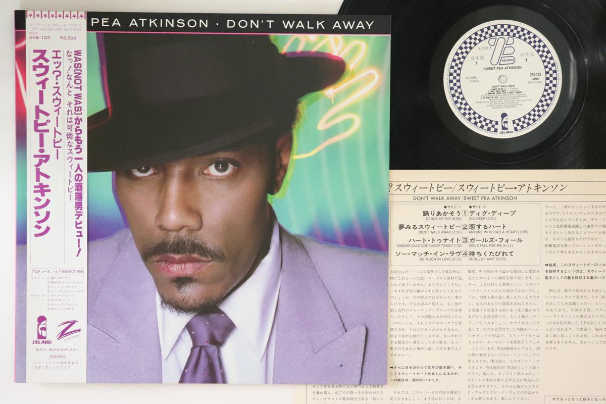 

LP Пластинка SWEET PEA ATKINSON - Не уходи 25S123PROMO ZE 1982 Япония Оби Соул/Фанк Б/у