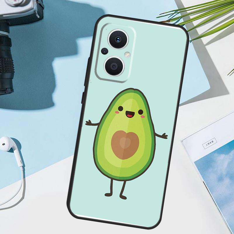 Lovely Avocado Cover For OPPO Reno 14 F 13F 12F 11F 10 11 12 13 Pro 7 8 Lite OPPO Find X9 X5 X6 X8 Pro Case