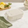 960/1250 Ml Double-layer Lunch Box Food Grade Food Container Portable Picnic Box  Kids Lunch