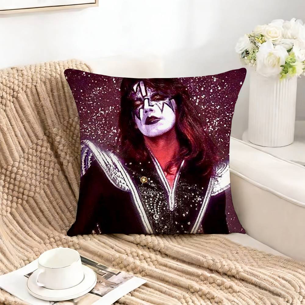 COOL AAce FFrehleyes Quadrat Doppelseitig bedruckter Kissenbezug Schlafzimmer Nachttischkissen Sofakissenbezug