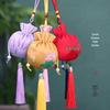 Chinese Tassel Scented Sachet - Portable Handmade DIY Brocade Bag for Purse or Car Pendant