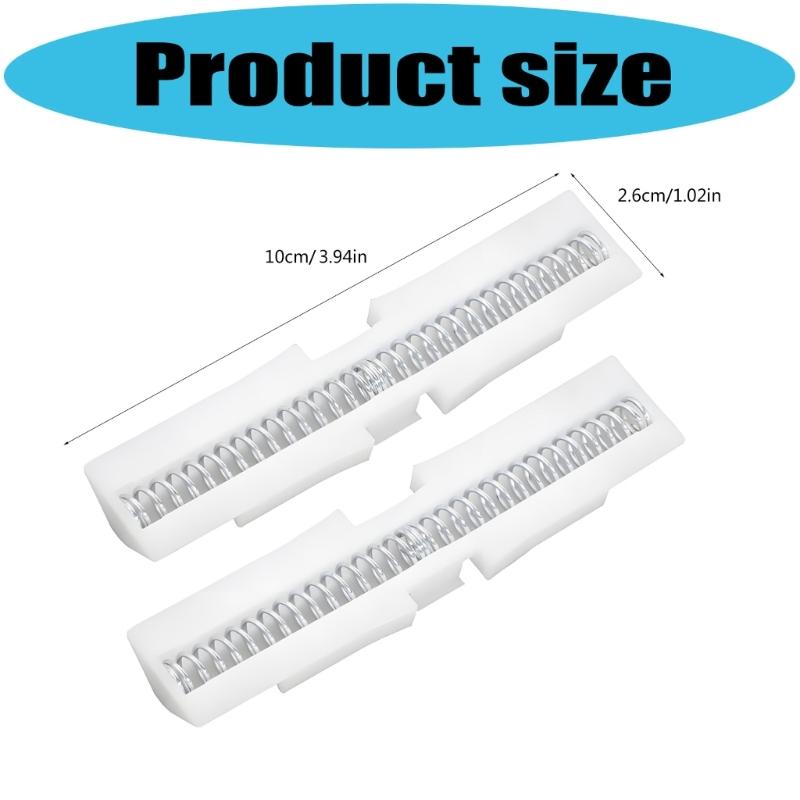 Heavy Type Spring Loaded Sliding Door Rail System Ensuring Quiet Reliable Performances for Home Office Environment