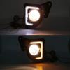 LED Fog Lamp Assembly For TOYOTA HIACE COMMUTER 2014 2015 2016 Daylights Wires Switch Turn Signal DRL Daytime Running Lights 12V