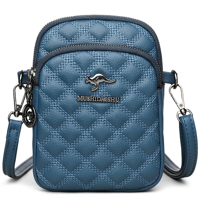 Fashionable Diamond-shaped Single-shoulder Casual and Lightweight Crossbody Bag for Women, Multi-functional Mom Bag