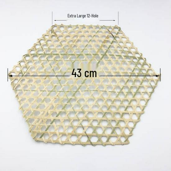 Handmade Bamboo Sieve - Creative Woven Kitchen Decoration