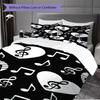 1PC Music, Guitar Theme Bedding Quilt Set Quilt Cover Pillowcase Home Decoration Birthday Gift (1 * Duvet Cover + 2 * Pillowcase, Without Core)