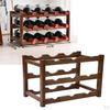 RACK Holder Wood Stand Bottle Storage Shelf