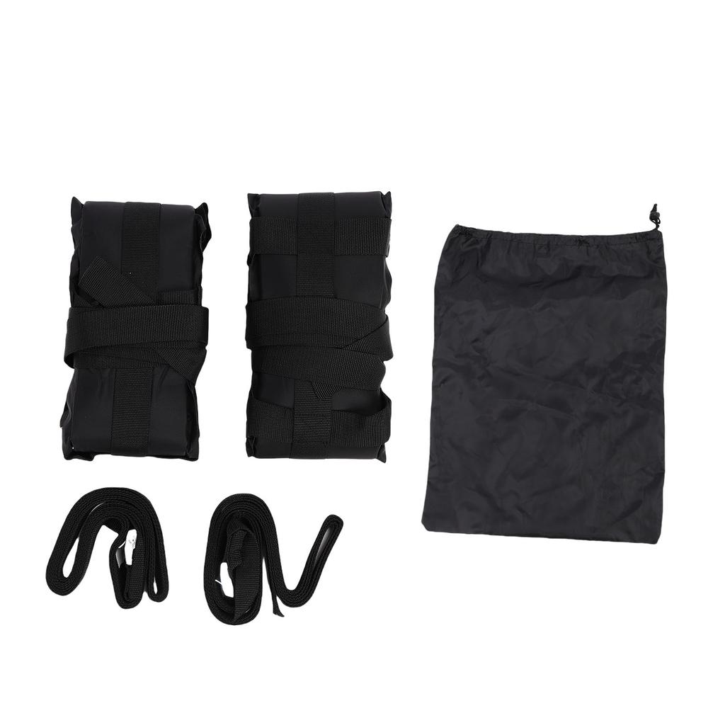 1 Pair Inflatable Soft Roof Rack Bar Luggage Carrier Auto Inflation Portable Weatherproof Universal Soft Roof Rack for