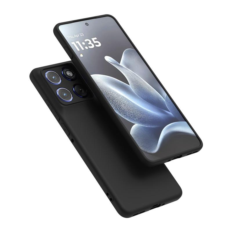 Silikon-Handyhülle für Motorola Moto Edge 70 60 50 Fusion Ultra Neo G Stylus 5G 20205 Stoßfester Mattierter Bumper Weiche Hülle Cases
