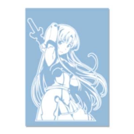 

Cutting sticker A4 size white 009W [Itasha] Asuna