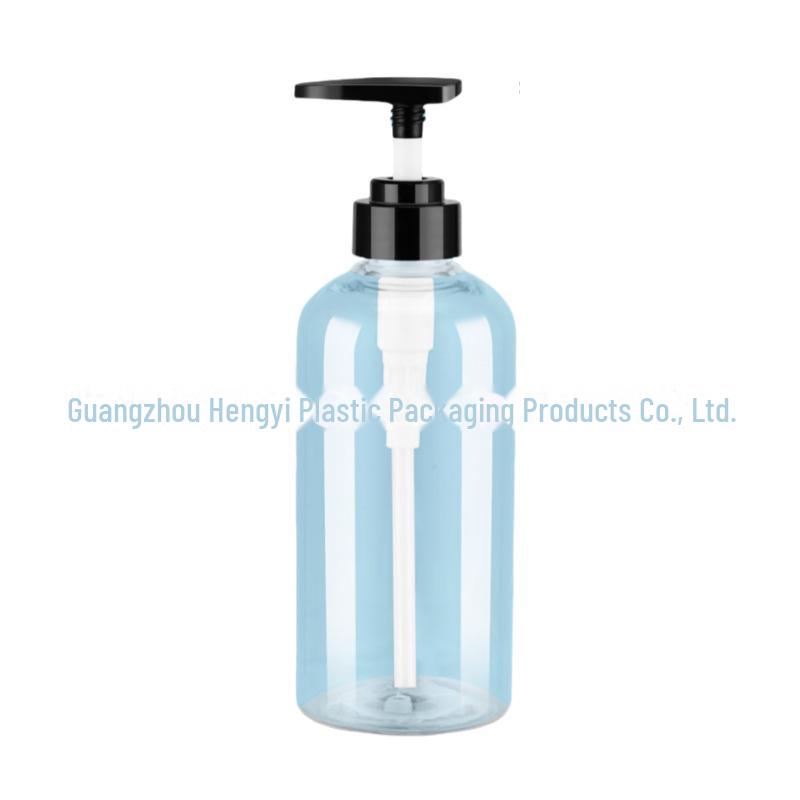 Spot Round Shoulder Thick Wall Lotion and Shampoo Bottle, 300ml/500ml Capacity, for Hotel and Shower Use.