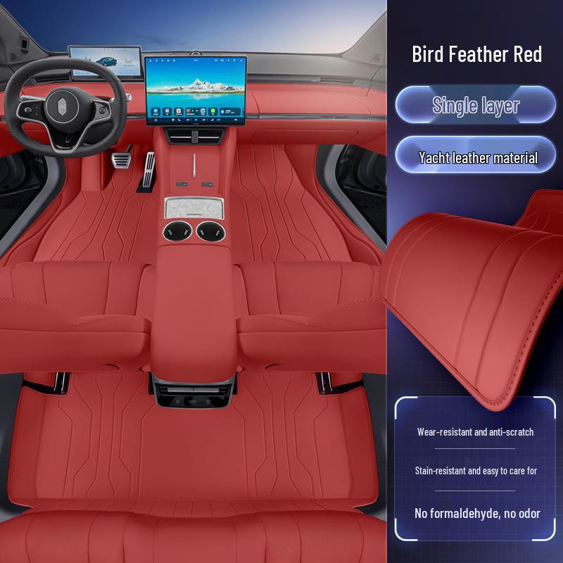 Zhijie S7 Full-Coverage Car Floor Mats & Trunk Mat, 2026 Model - Car Interior Carpet Accessories