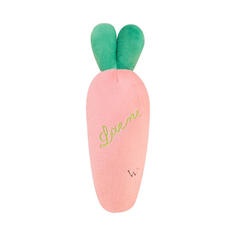 Cute carrot throw pillow children bed sleeping pillow plush toy doll long pillow gift female