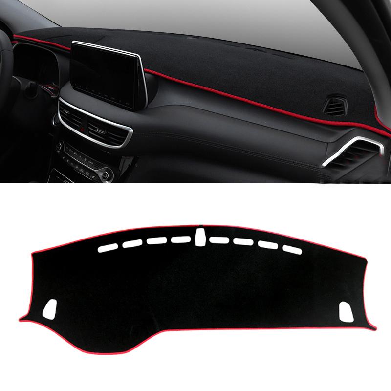 Car Dashboard Cover Mat Sun Shade Pad Carpets For Hyundai Tucson TL NX4 2015 2016 2017 2018      Accessories