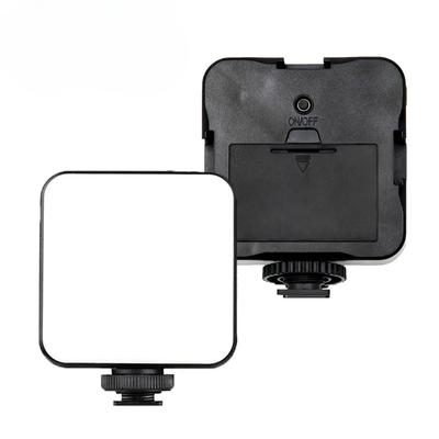 Luz de Relleno LED Videoconferencia Transmisión en Vivo Portátil Luz de Relleno Fotográfico Iluminación de Bolsillo Zapata Fría Para Cámara DSLR Gopro