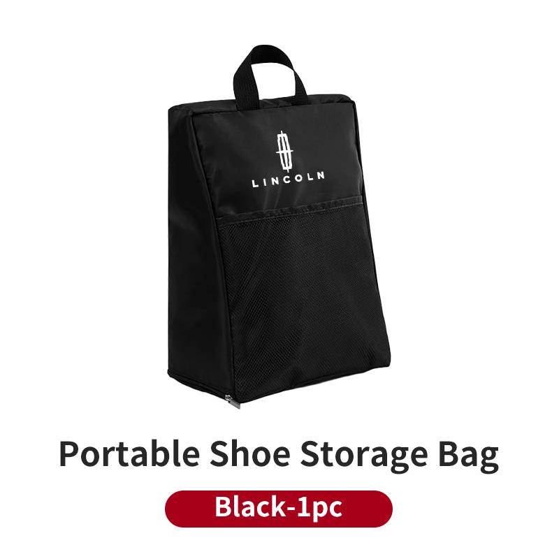 Car Sneaker Organizers Travel Shoe Bag Storage Case For Lincoln MKZ MKX Aviator Navigator Continental Corsair MKC MKT Nautilus
