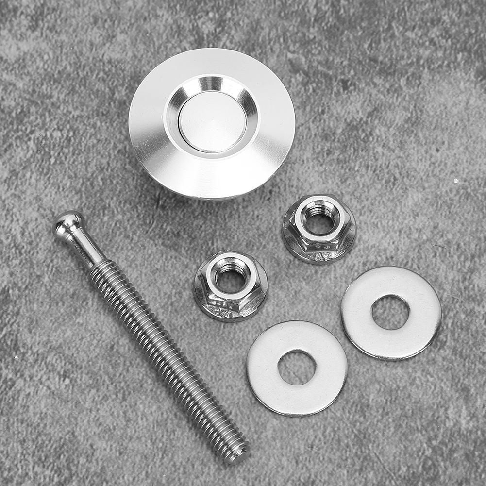 30mm Celsius 1.2in   Car Push Button Quick Release Hood Pins Bonnet Lock