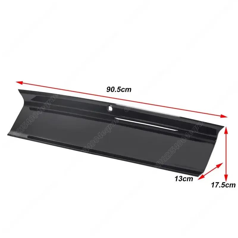 For Ford Mustang Gt 2015 2016 2017 2018 2019 2020 2021 2022 2023 Real Glossy Black Trunk Panel Decklid Trim Cover Body Kit