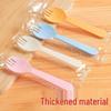 Individually Wrapped Plastic Fork Spoons