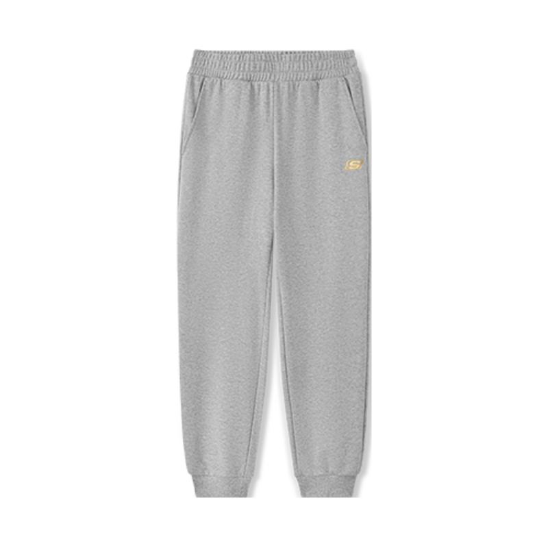 Skechers Windproof Warm Solid Color Elastic Casual Pants Men bottoms L325M100-004F M